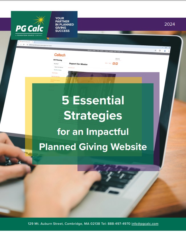 5 Strategies for an Impactful Planned Giving Website