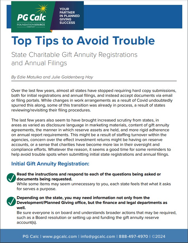 Top Tips to Avoid Trouble with CGA State Compliance fist page image