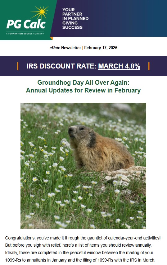 PG Calc eRate March 2026