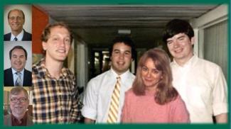 PG Calc's founding team, seen here rocking the 80s